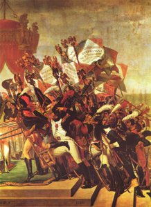 Oath of the Army to the Emperor by Jacques Louis David